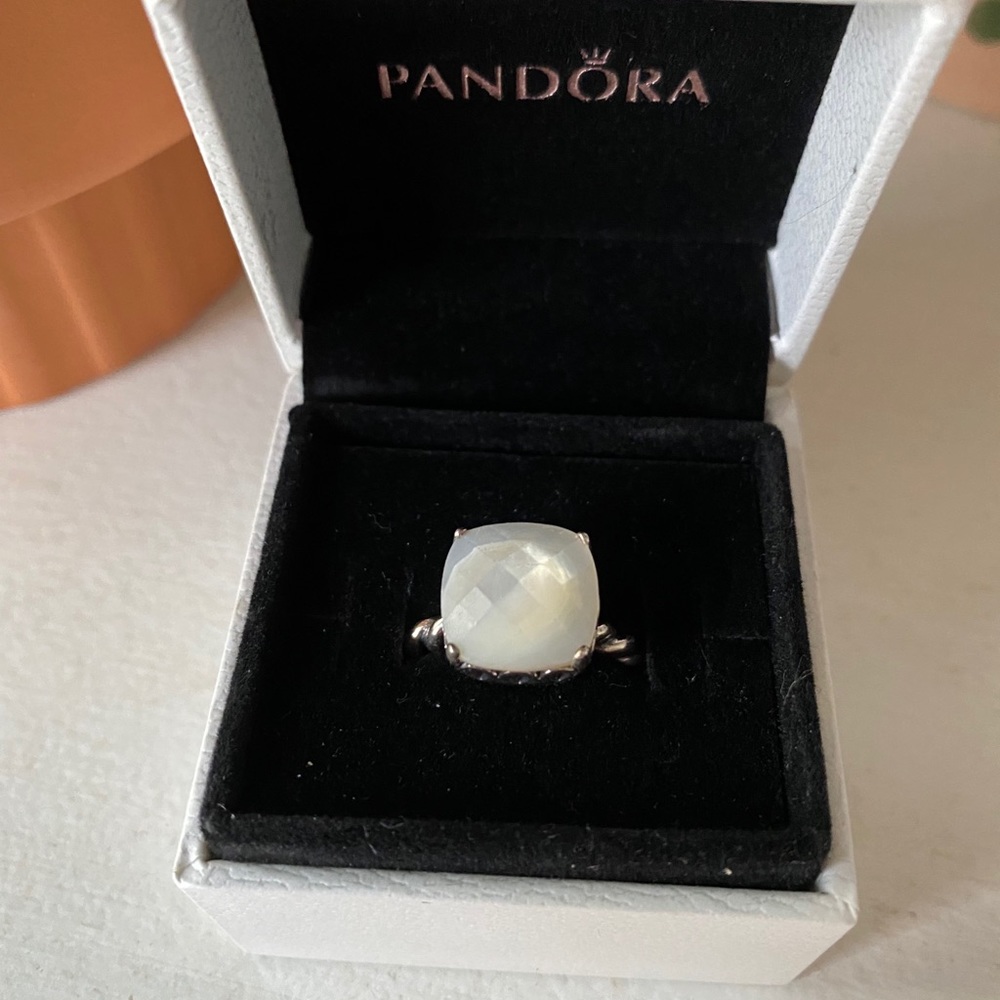 Pandora Mother of Pearl Ring